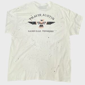 Travis Austin Customs One of One Splatter Paint Nashville T-Shirt Size XL